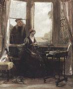 Lady Jane Grey and Roger Ascham (mk37) John callcott horsley,R.A.